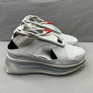 Nike Air Max FF 720 Womens Size 7 Sandal Shoes Summit White Comfort